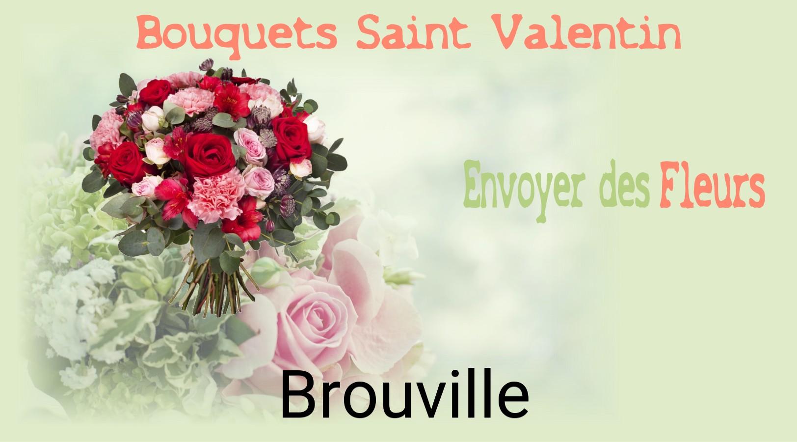 Roses de Saint-Valentin livrées à Brouville